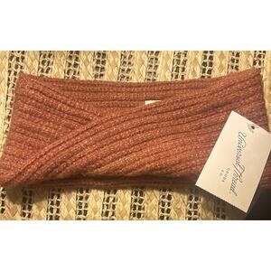 Universal Thread Knit  Front Twist Headband Rust Brown Women's OS